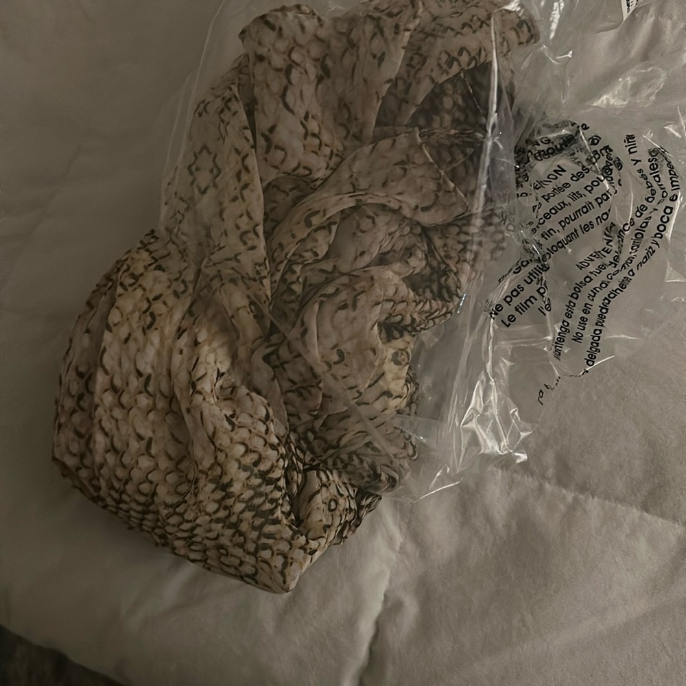NWT Great Jones Python Ruffle Skirt - Picture 2 of 5